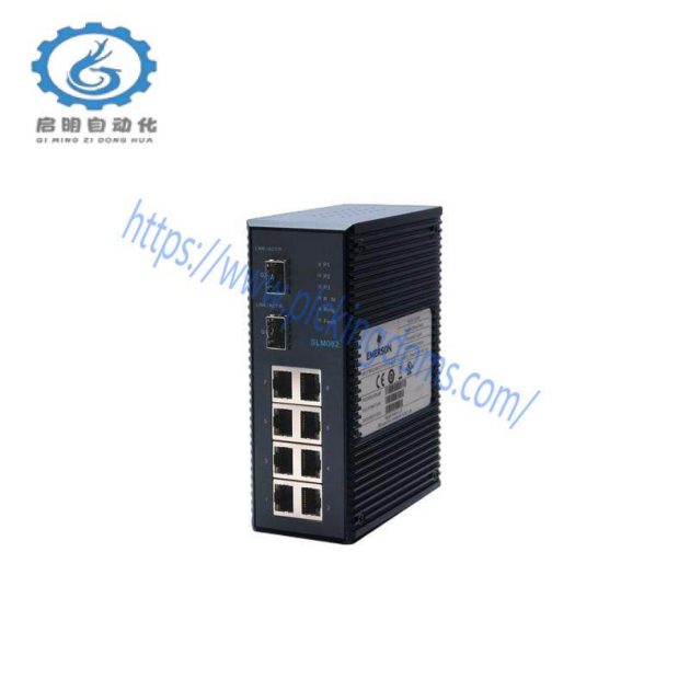 EMERSON IC086SLM082 Managed Switch: Network Solutions for Industrial Control