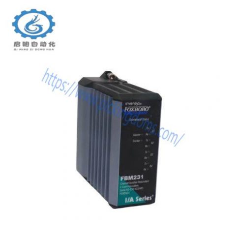 Foxboro FBM231 P0926GV DCS Card Module - Precision Control for Industrial Automation