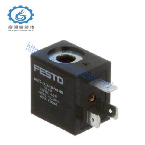 FESTO MSFG-24/42-50/60: High-Performance Solenoid Coil for Industrial Control Applications