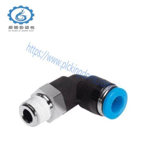FESTO QSL-1/4-10 153051 - Industrial Push-In L-Fitting, Designed for Precision Control