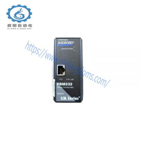 FOXBORO FBM232 Mbps Ethernet Module, Single