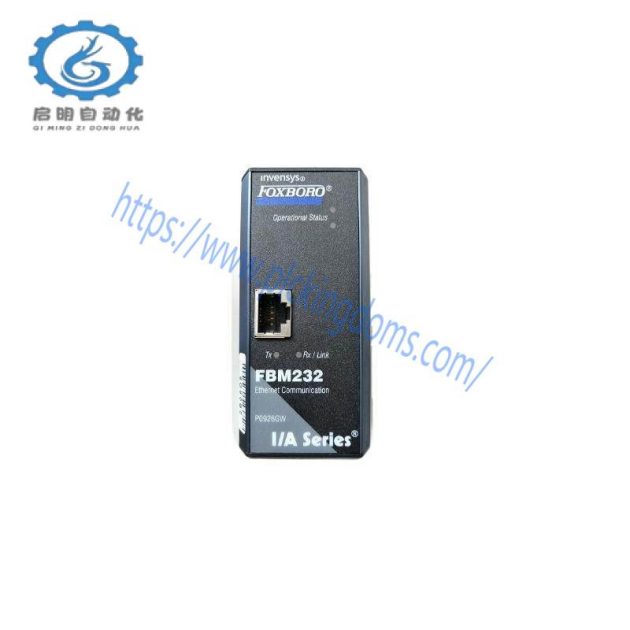 FOXBORO FBM232 Mbps Ethernet Module, Single