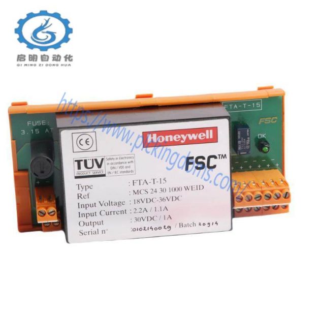 Honeywell FTA-T-15 Digital Input Module - Advanced Control for Industrial Automation
