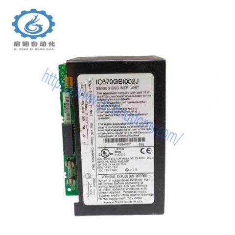GE FANUC IC670GBI002J: Precision Control Module for Industrial Automation, 200 Characters or Less