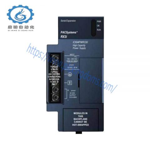 GE FANUC IC694PWR321 Power Supply, Precision Engineering for Industrial Control