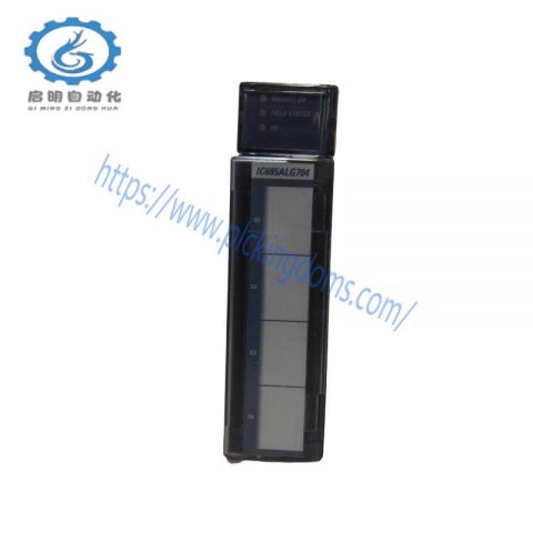 GE Fanuc IC695ALG704: 4-Channel Analog Output Module for Industrial Automation