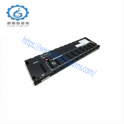 GE IC693CHS392 PLC Expansion Baseplate, 10 I/O Slots, 5V DC
