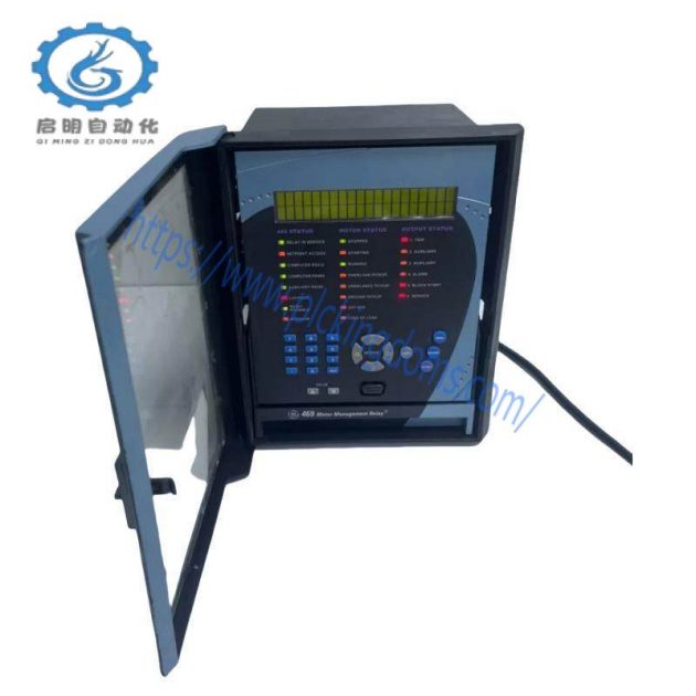 GE SR469-P5-HI-A20 - Motor Management Relay for Industrial Control Systems