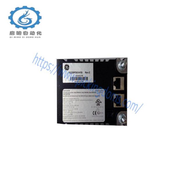 GE IS220PGENH1A, REV E: Advanced Control Boards for Turbines