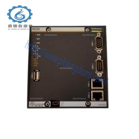 Bachmann MC205 Processor Module - Advanced Control Solutions for Industrial Automation