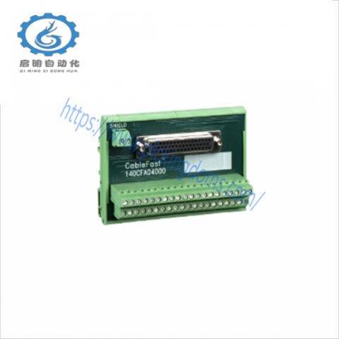 Schneider Electric 140CFA04000 Universal Wiring Block, for Industrial Control Systems