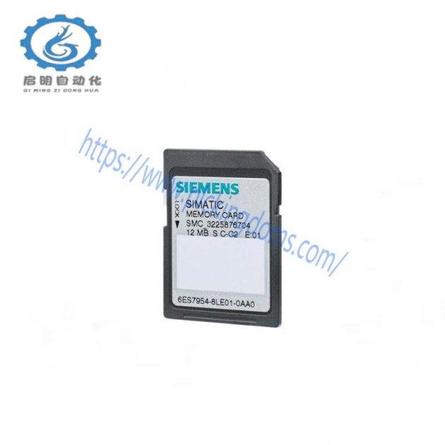 SIEMENS 6ES7954-8LC03-0AA0: S7 Memory Card for Efficient Data Storage in Industrial Automation