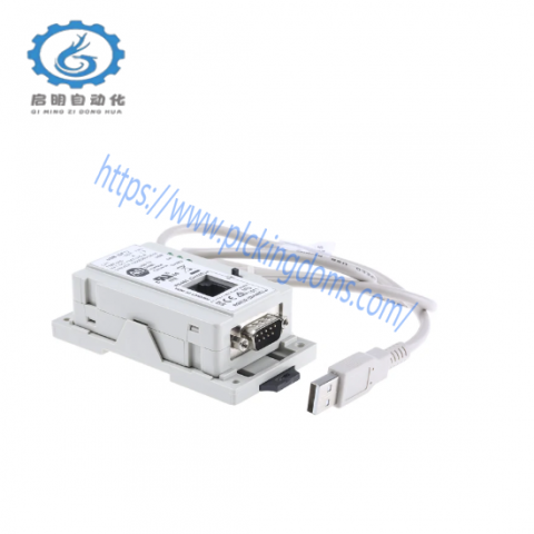 Allen Bradley 1747-UIC Interface Converter for SLC 500, Efficient USB to DH-485 Communication