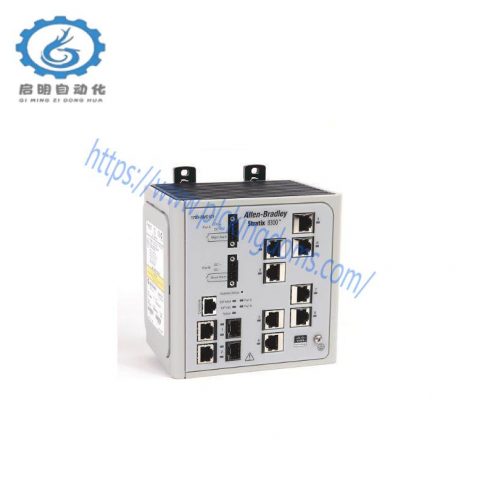 AB 1783-RMS10T: 10-Port Layer 3 Industrial Ethernet Switch