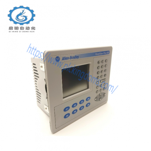 GE Fanuc 2711P-B4C20D PanelView Plus 400 Color Keypad/Touch Control Module