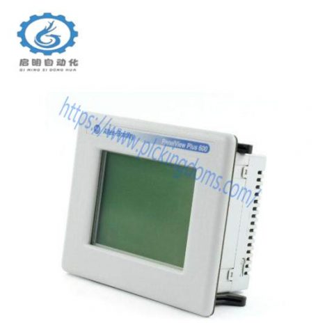 GE 2711P-T6M5D PanelView Plus 600 Grayscale Terminal, Industrial Control System, High-Performance Display Module