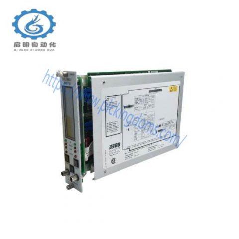 Bently Nevada 3300/20 Dual Thrust Monitor, High-precision Industrial Control Module