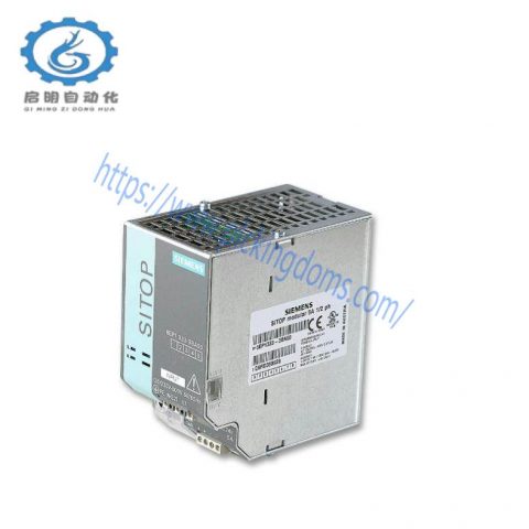 SIEMENS 6EP1 334-3BA00 - High-Efficiency SITOP Power Supply for Industrial Automation