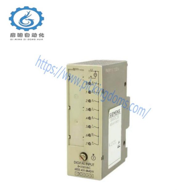 SIEMENS Simatic S5 16DE Electronic Module 6ES5431-8MD11, PLC Systems