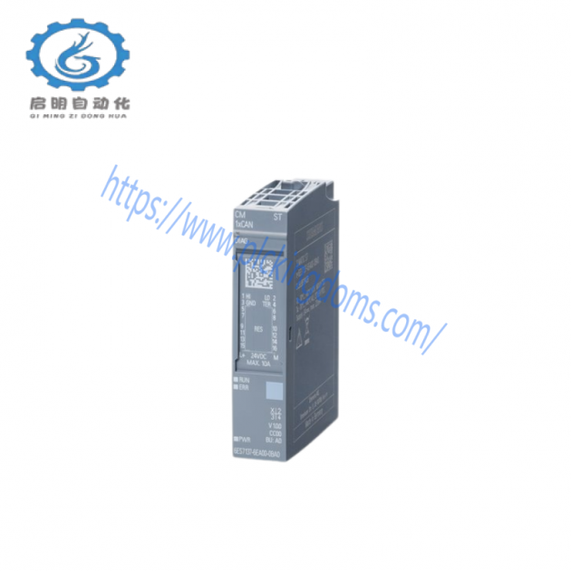 SIEMENS 6ES7137-6EA00-0BA0: Industrial Control System, CAN Communication Module
