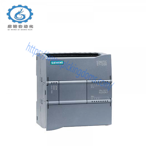 SIEMENS S7-1200 CPU 1211C - Compact AC/DC/Relay, Onboard I/O & Advanced Control Solutions