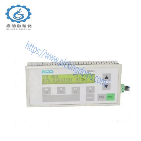 SIMATIC S7 TD 200, 6ES7272-0AA30-0YA1, Industrial Display Panel
