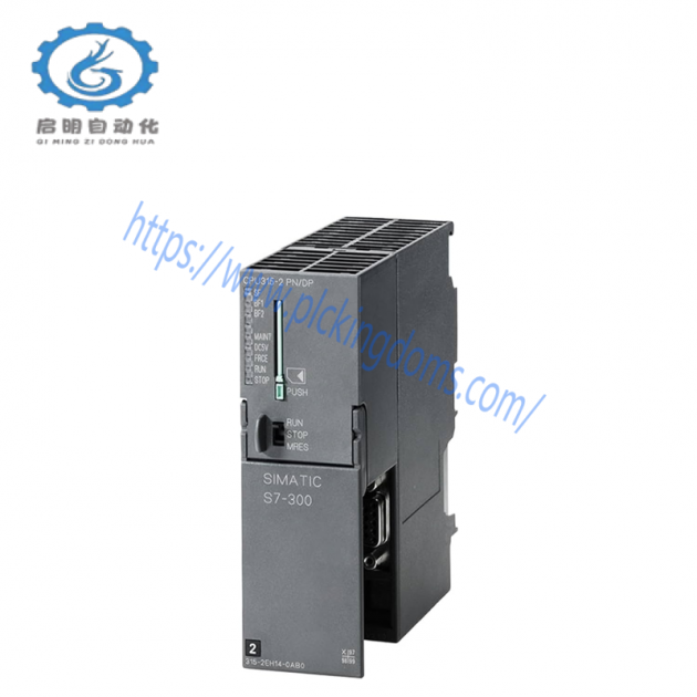 Siemens 6ES7315-2EH13-0AB0 CPU 315-2 PN/DP Processor: Advanced Control Unit for Industrial Automation