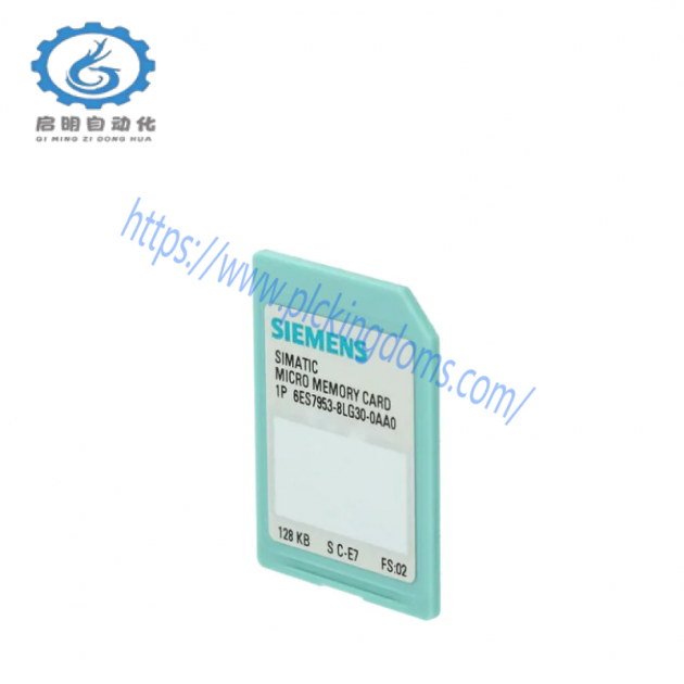 SIEMENS 6ES7953-8LG30-0AA0: Micro Memory Card for S7-300/C7/ET 200, Industrial Control Efficiency Boost