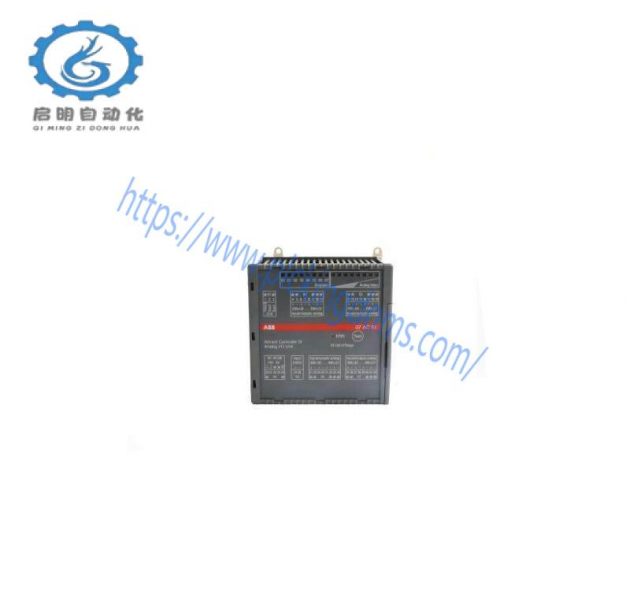 ABB 07AC91 12 GJR5252300R0101 ANALOG I/O UNIT - Precision Control for Industrial Automation