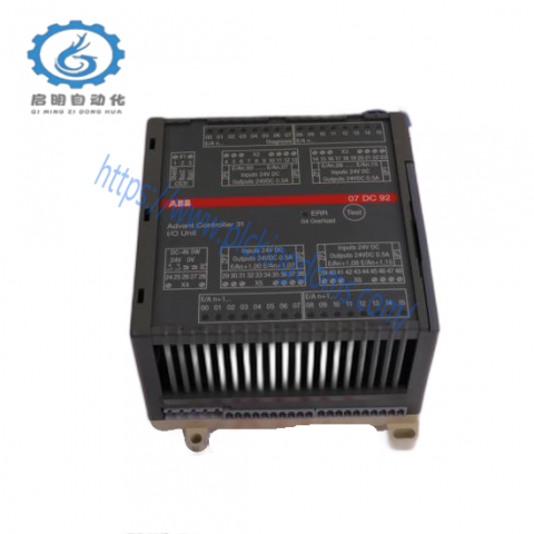 ABB 07DC92: Industrial Control Module, ABB