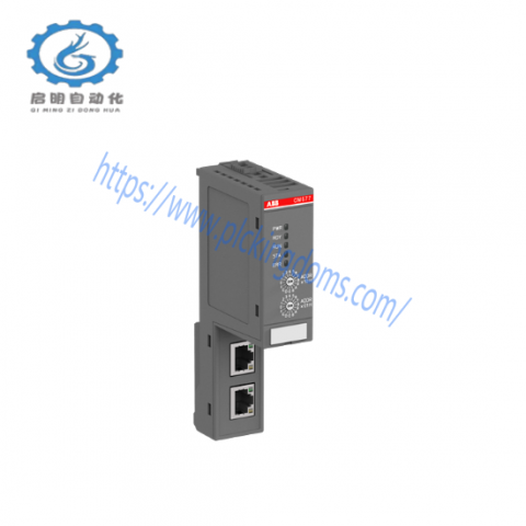 ABB CM597-ETH AC500 Ethernet Communication Module, High-Speed Data Transfer for Industrial Automation