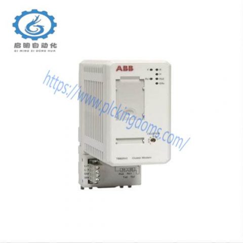ABB TB820V2 Modulebus Cluster Modem, High-Speed Communication for Industrial Automation