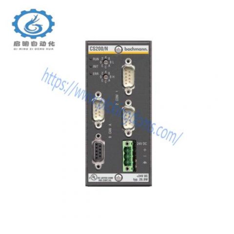 Bachmann CS200/N - High-Performance CANopen Slave Module