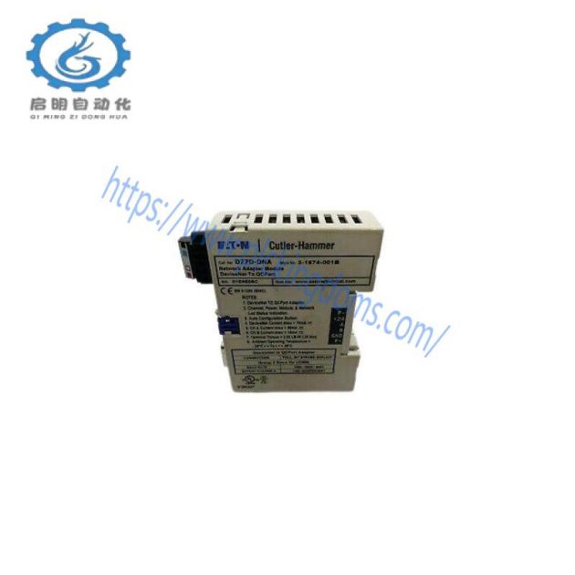 Cutler Hammer Eaton D77D-DNA Adapter Module, Industrial Control Solutions