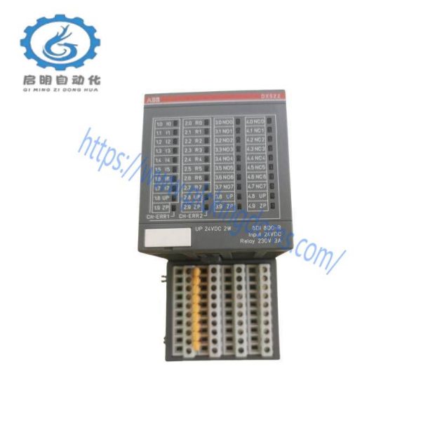 ABB DX522 - Digital I/O Module, 8DI, PLC Accessories