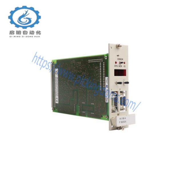 HIMA F8650X CPU Module - Control & Automation, for Industrial Systems