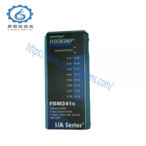 Foxboro FBM207C P0917GY: Channel Isolated Contact Sense Module