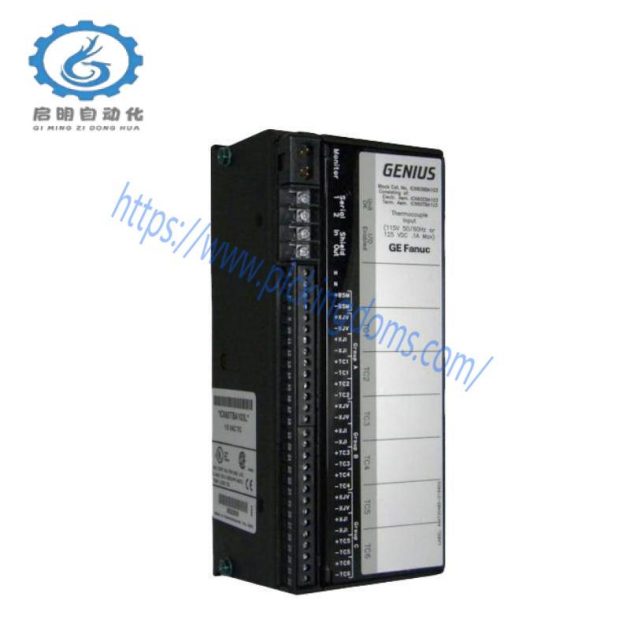 GE Fanuc IC660BBA021 - Advanced Thermocouple Input Block for Industrial Control