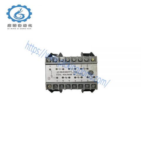 GE IC3603A177 RELAY MODULE - General Electric's Advanced Relay Module for Industrial Control Systems