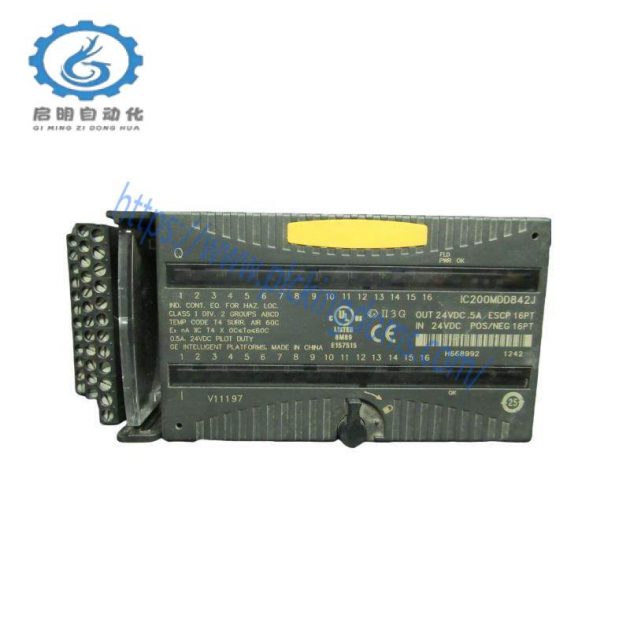 GE IC200MDD842J: Precision Modular Control for Industrial Automation