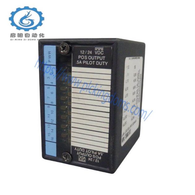 GE IC670MDL740 Positive Logic Output Module, High Performance Field Control
