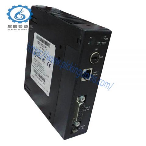 GE IC693CPU363 Single Slot CPU Module: High-Performance Control Core for Industrial Automation