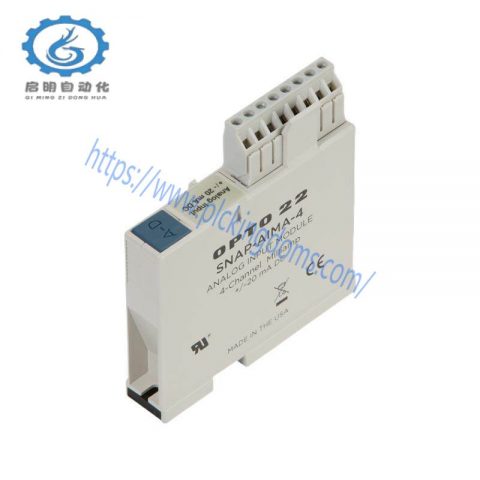 Opto22 SNAP-AIMA-4: Precision Analog Current Input Module for Industrial Automation