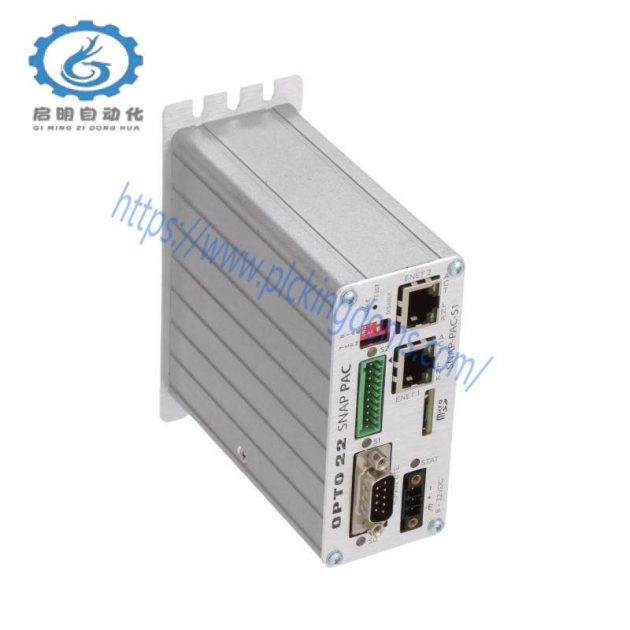 Opto22 SNAP-PAC-S1 Panel-Mounted Control System, Advanced Industrial Automation Solution