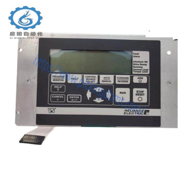 Reliance Electro 802273-14R: Advanced DC Drive Keypad Operator Interface, Precision Control for Industrial Automation