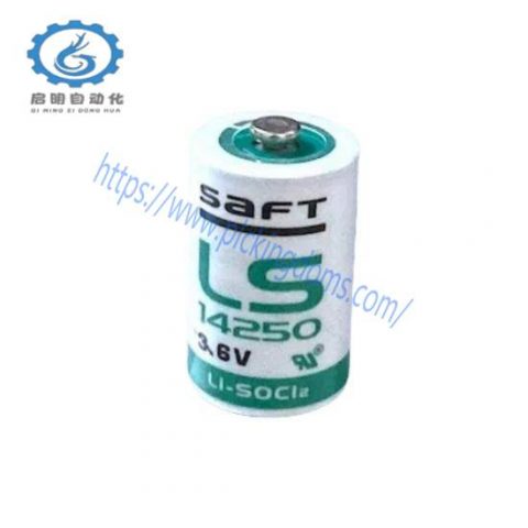 Saft Power Systems LS14250 3.6V PRAM Battery, Lithium-Ion, High Capacity, Industrial Controls