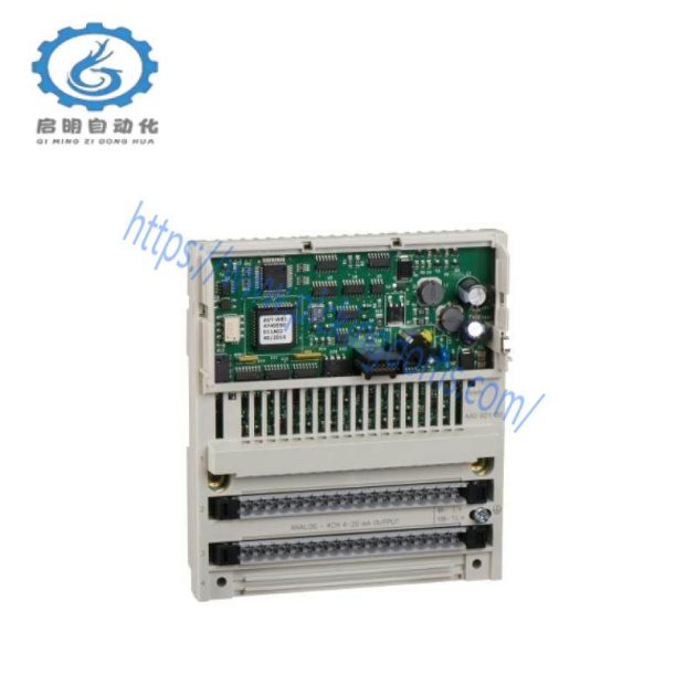 Schneider 170AAO92100: High-Precision Analog Output Module for Industrial Automation
