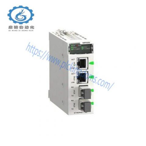 Schneider Electric's BMXNRP0200 Fiber Optic Converter Module: Precision and Reliability in Industrial Control Solutions