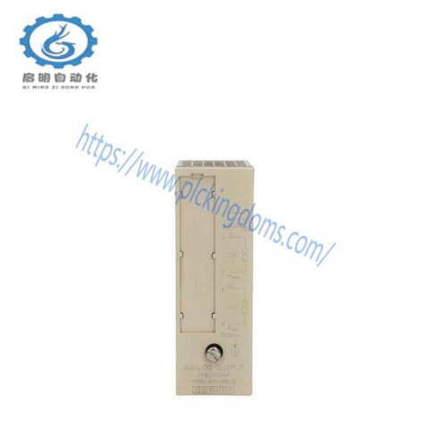 SIEMENS 6ES5470-8MC12 SIMATIC S5 470-8 Analog Current Output Module, 2 Channels, 4-20mA