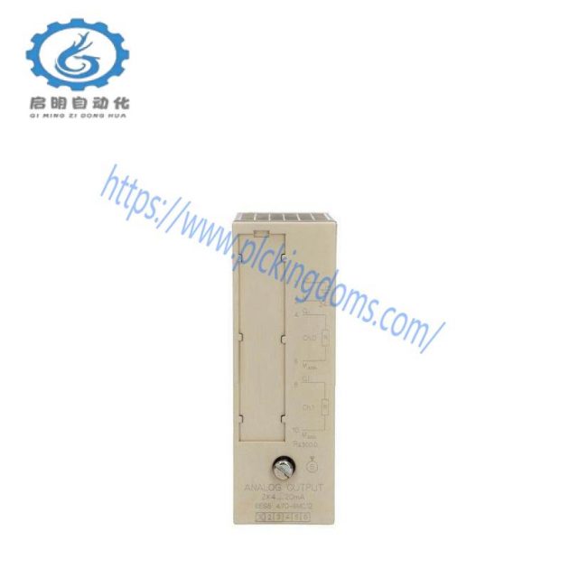 SIEMENS 6ES5470-8MC12 SIMATIC S5 470-8 Analog Current Output Module, 2 Channels, 4-20mA